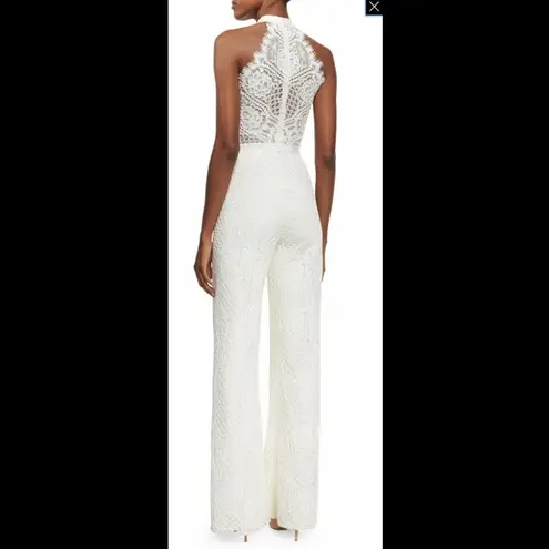 Alexis grecian lace guipure white jumpsuit