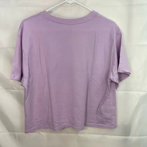 EUC Organic Generation women’s light purple loose relaxed short sleeve tshirt XL