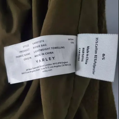 Varley Rickie Bag in Dark Olive