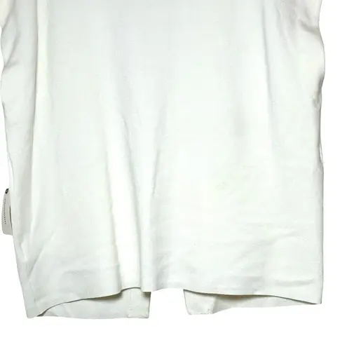 NWT Maeve By Anthropologie Women’s Oversized Muscle Sweater Vest Ivory Size L Size L