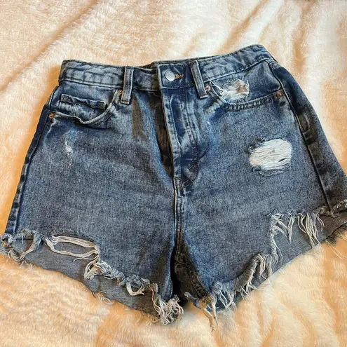 Target denim shorts