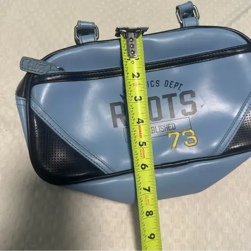 Roots Blue and navy blue Shoulder Bag with Vintage Design