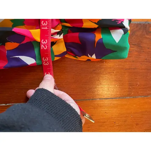 Lola Lucena Madrid Vintage Puff Sleeve Ruched Dress Sz 40 M