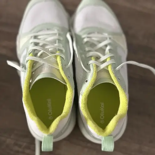 Women's Olukai ‘Anau Pickleball Sneakers Size 8.5 Pale Mint