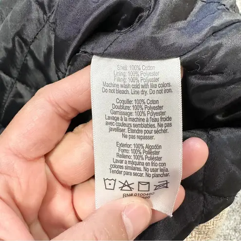 KAVU Women’s Campout Vest Quilted Full Zip Multicolored Check in Forest Green XS