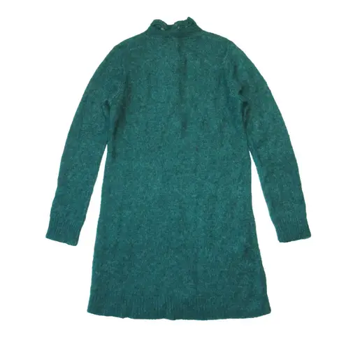 Sézane NWT La Maille Sezane Angelita in Emerald Green Mohair Knit Sweater Dress M