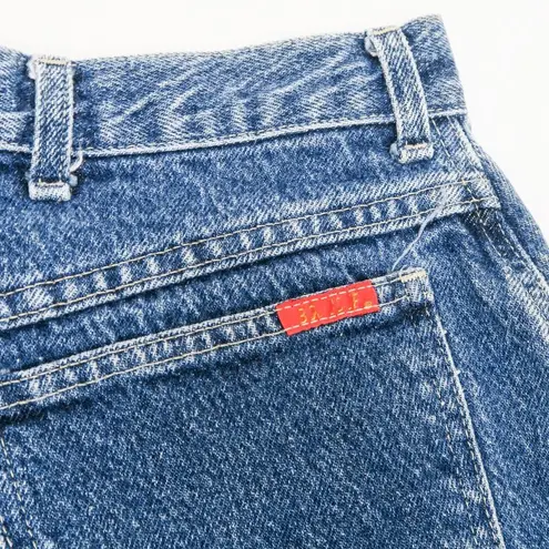 Bonjour Vintage 90s Dark Wash Denim Pencil Skirt