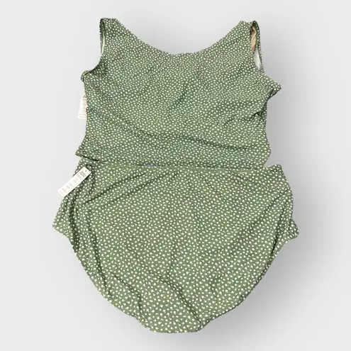 New Honey Mark Swim Set Green Floral Bikini High Waist Full Coverage 5XL Size 5X - Image 2