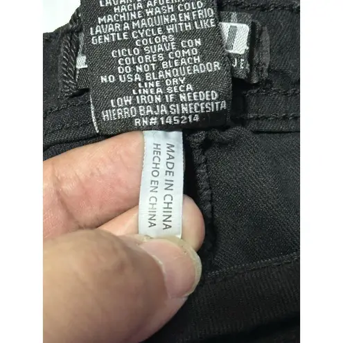 JC & JQ Black Super Stretch Skinny Pants, Size M