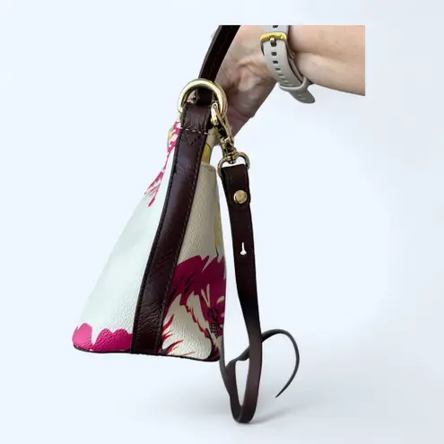 Brahmin Mini Duxbury Dahlia Floral Small Crossbody Purse Bag Feminine Romantic