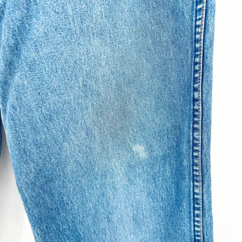 Britannia Vintage Y2K High Waist Pleated Jeans Size 5 Light Wash Denim Mom Jeans Blue