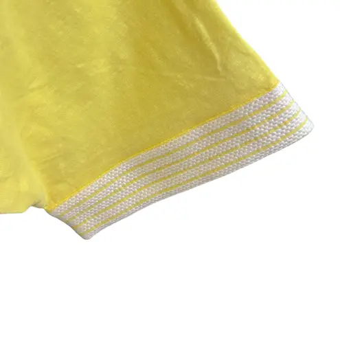 Boden USA Boden Dress Tunic Women's Size 14R Yellow Embroidered Beach Resort Wear Comfort