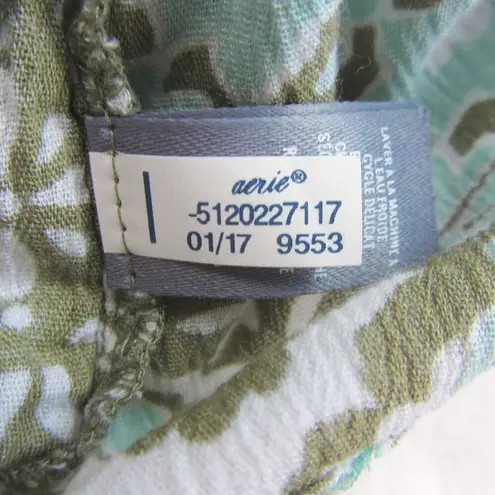 Aerie  Green Tube Top with Liner Size M