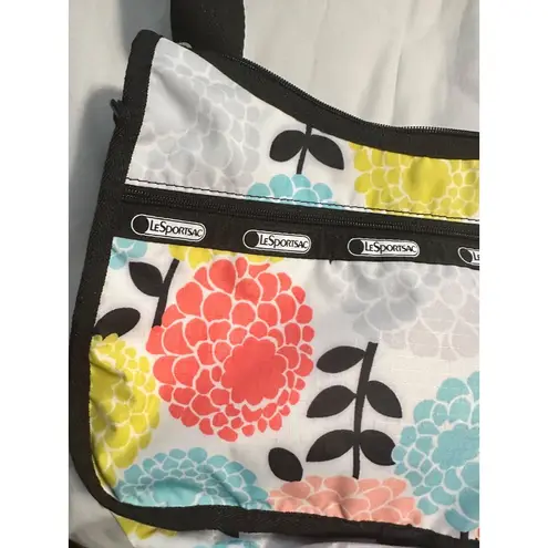 LeSportsac Small Crossbody Bag With Floral Print & Adjustable Strap