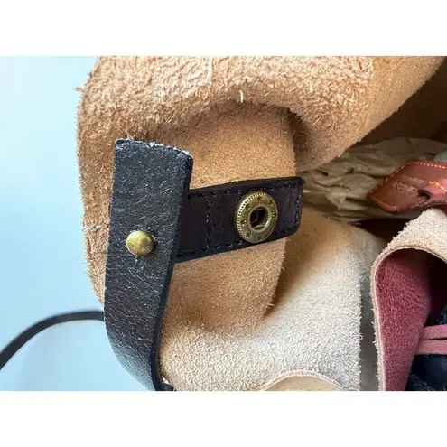 Old Trend Modern Vintage Women's Genuine Leather Dip Dye Tote in Cognac Brown