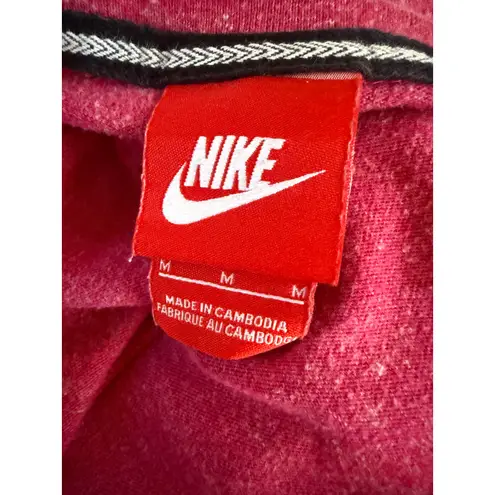 Nike  Pink Long Sleeve Tee • Big Swoosh Logo • Women’s M