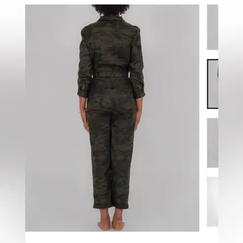 Level99 Marlow Camo Flight Jumpsuit Sz M Black Size M