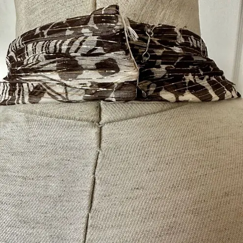 BCBG Maxazria brown halter dress Size 2