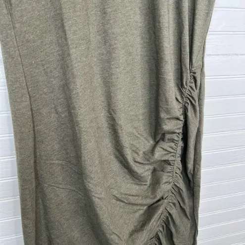 Susina Women's Olive Green Ruched T