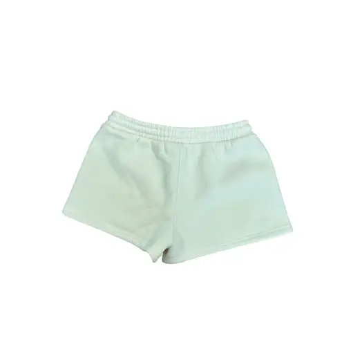 Edikted NWOT Mon Cheri Sweat Shorts Beige Fleece Pull on Drawstring Womens XS