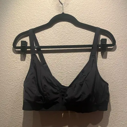 Cacique Women’s Black Bralette Wire Free Bra Size 18/20 Lane Bryant