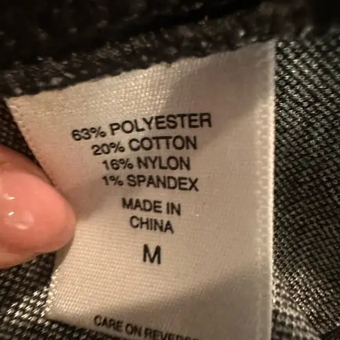 New with tags Windowpane Pants by ny&C wide leg Black Size M