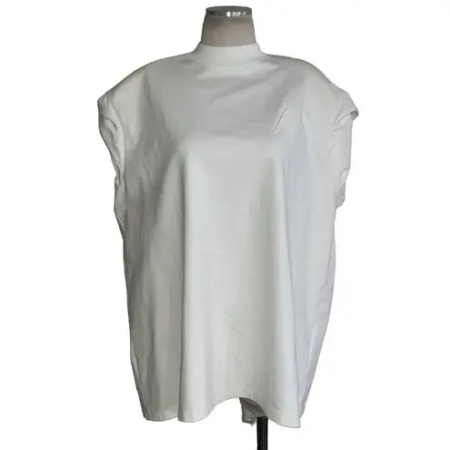 THE ATTICO Laurie Mock Neck T