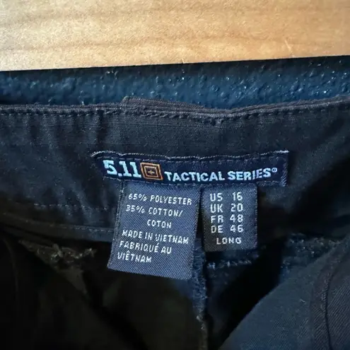 5.11 Women’s  Tactical Black Cargo Tactical Pants Size 16