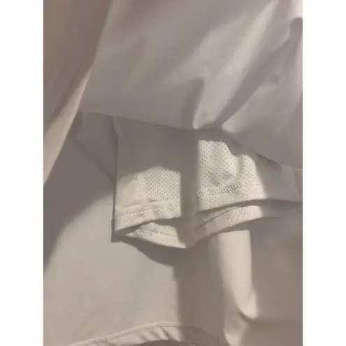 Willit Women's Tennis Skirt High Waisted Golf Athletic Run Skorts White Size XL