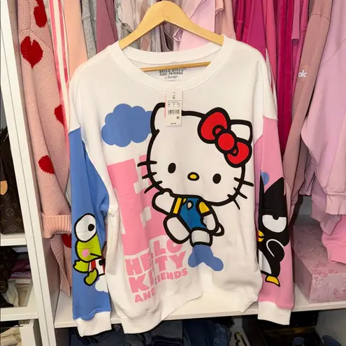 Hello Kitty  Colorful Graphic Sweater thumbnail 3