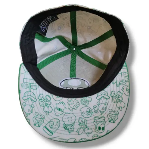 Nintendo Super Mario Hat Size Large XL L/XL Embroidery 1-UP Mushroom Get A Life