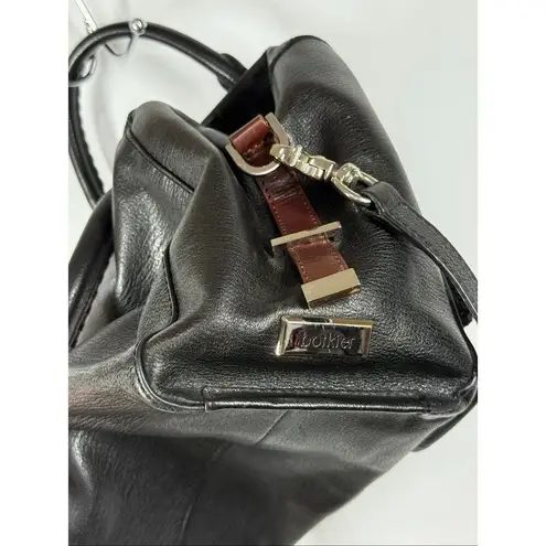 Botkier Women’s purse large black brown silver