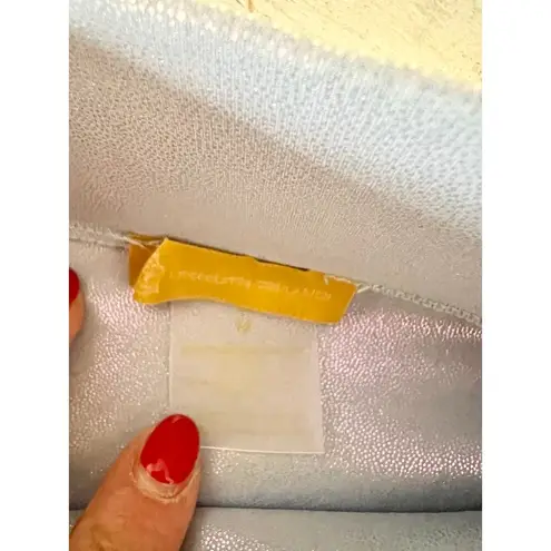 NWT Cioccolato Couture Alina Triangle Top & Bikini Bottom Set Crystal Blue M Size M - Image 6