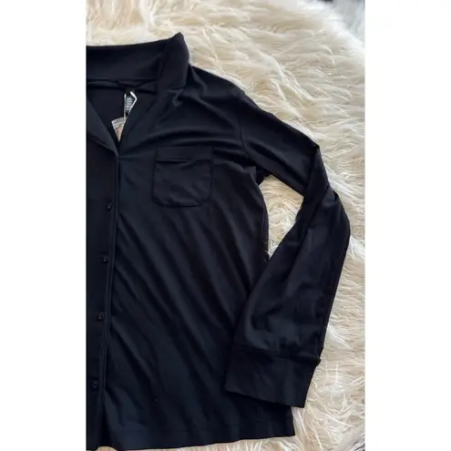 SKIMS Soft Lounge Sleep Top Onyx Size Medium