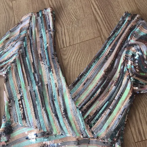 RIXO Tyra Sequin Dress New With Tags Defect Size XXS