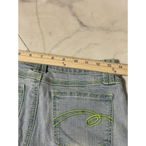 Fluid Denim Low Rise Capri Blue Size 13 Junior G0149