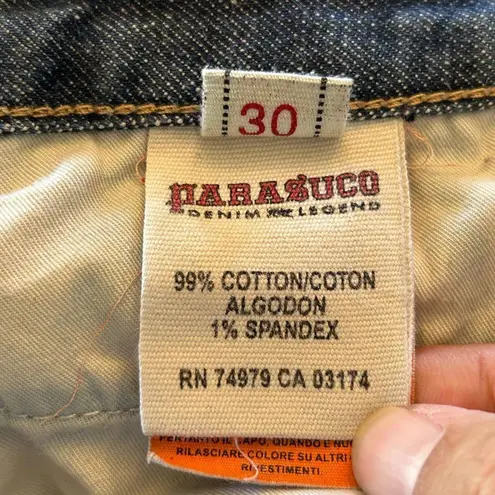 Parasuco Denim Legend Womens Jeans 30 Medium Wash Straight Vtg Retro Blue