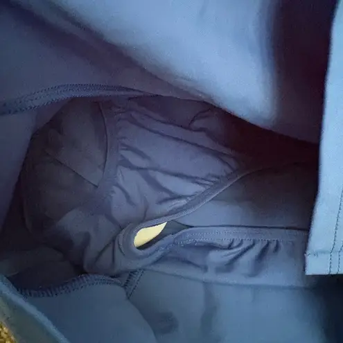 Lands End Womens Swimsuit Sz 12DD/10 Two Piece Halter Tankini & Short EUC 0390 Blue