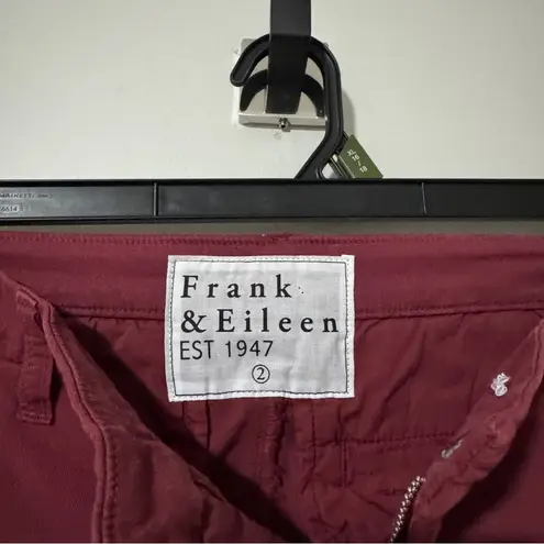 Frank & Eileen Wicklow The Italian Chino in Oxblood Size 2 - Image 2