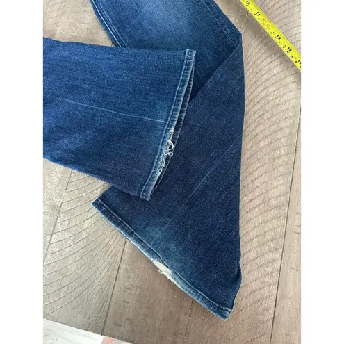 MOTHER Denim MOTHER The Runway Skinny Flare Jeans in Flowers from the Storm Women’s size 29