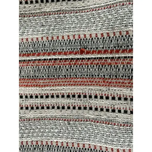 Atmosphere Textured Mini Skirt Striped Pattern Size 10