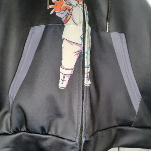 Shoto zip up anime hoodie Black Size L