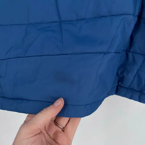 Duluth Trading Co Puffer Style Blue Coat Jacket women’s medium nylon