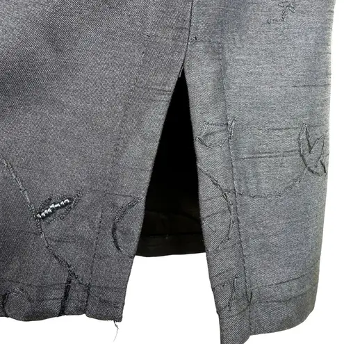 c.l.o.t.h.e.s Black Collared Long Sleeve Floral Beaded Sequin Button Up Size L Size L