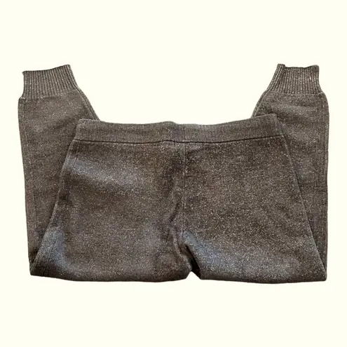 Barefoot Dreams Rib Trim Jogger Carbon Lurex Size XL NEW