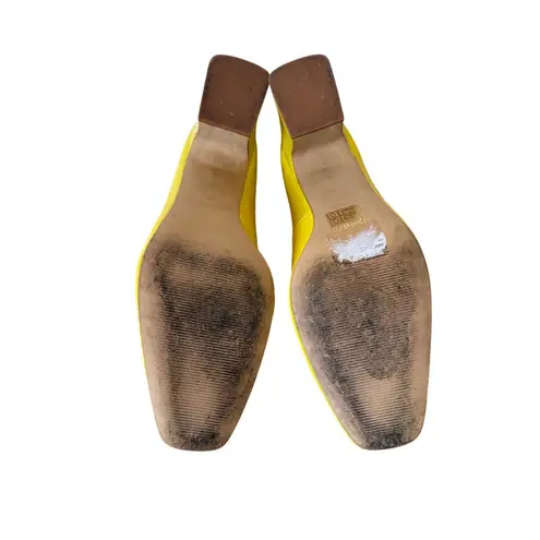 Intentionally Blank Monaco Pump in Canary Yellow Size 37 / US 7
