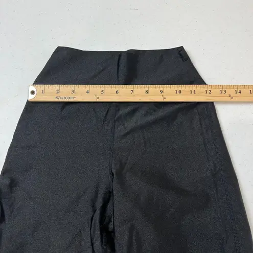 We Wore What  Womens Biker Shorts Size XS Black High Waist Stretch Pull On Athletic