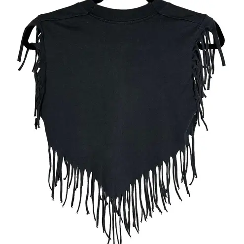 Sturgis 1993 Motorcycle Rally Vintage Y2K Modified Tee Tank Fringed 14