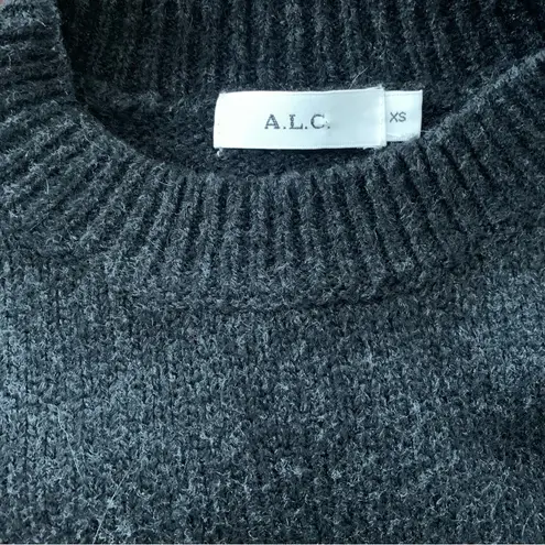 ALC Frank A.L.C. Wool Alpaca Cropped Sweater