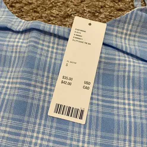 Daisy Street Tie-Shoulder Cropped Top NWT